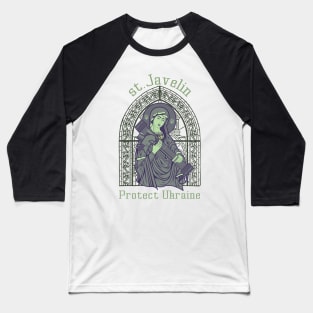 Saint Javelin protect Ukraine Baseball T-Shirt